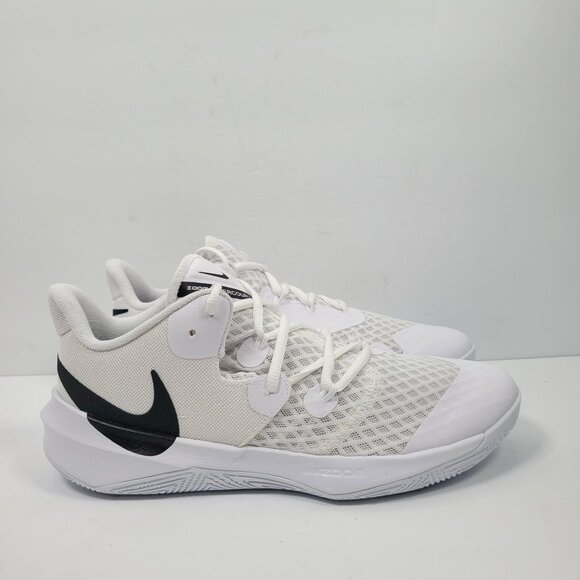 Nike Zoom Hyperspeed Court Men's White Black Shoes CI2964-100 US Size 9.5 NWB - Picture 3 of 10